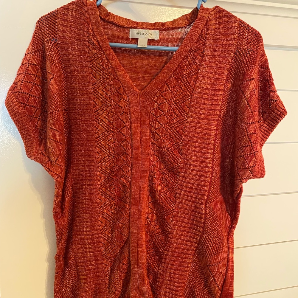 Dressbarn short sleeve sweater